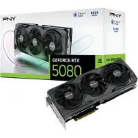 PNY GeForce RTX 5080 Triple Fan -näytönohjain, 16GB GDDR7