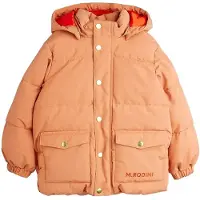 Mini Rodini Solid Puffer-takki Pink Pink 128/134 cm Vaaleanpunainen 128/134 cm Tytöt
