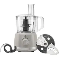 OBH Nordica Soleil Food Processor 2,4 L. Grey - Grey - 2.4 L