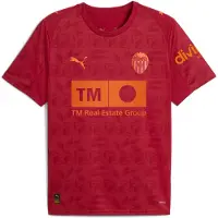 Puma Valencia Cf 25/26 Replica Poissa Lyhythihainen T-paita