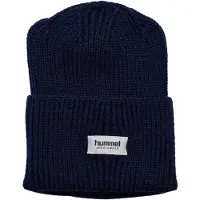 Hummel Hmljr Heavy Rib Knit Beanie - Navy - ONE SIZE