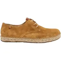 El naturalista unisex. 2N6781155005_023 Leather shoes N678 Silk Suede Campos brown (46), Flat, 1 to 3 cm, Laces, Casual, Imitation leather