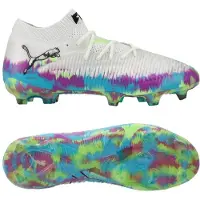 Puma Future 8 Ultimate Fg Brilliance - Valkoinen/fizzy Apple/sininen/puhdas Magenta Limited Edition - Nurmi (Fg), koko 35½