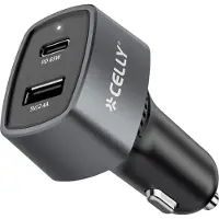 Ginza.se Billaddare 1xUSB-C PD 1xUSB-A 65W