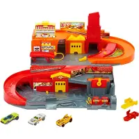 Hot Wheels Rally Town Kannettavan Setin Ajoneuvo