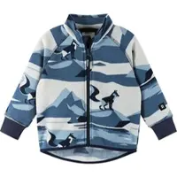 Reima Ornament Fleece Villapaita Navy Navy-80 cm Laivastonsininen 80 cm Pojat, Tytöt