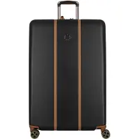 DELSEY PARIS Cadence 4-pyöräinen vetolaukku 82 cm Laajennettava Musta