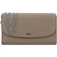 DKNY Sidney Kytkinlompakko Nahka 20 cm Ruskea