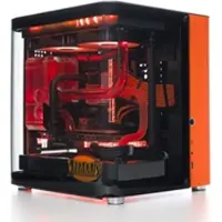 Jimm's Liquid Builds - Orange Cube, nestejäähdytetty pelitietokone