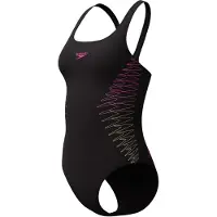 Speedo Placement Muscleback 1Pc - Black - 34