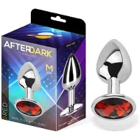 Afterdark Red Rubby Anal Plug M