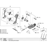 Shimano Rd-m8250 Polkupyörän Väliverkko Sarja