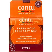 Cantu Shea Butter Style Extra Hold Edge Stay Gel 64 g