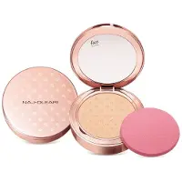 Naj Oleari Silk feel Wet & dry Powder Foundation cushion-meikkivoide naisille 02 Peach 9.5 g