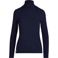 Ralph Lauren Jersey Turtleneck - Blue - S