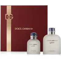 Dolce&Gabbana Vaaleansininen miehille - EDT 200 ml + EDT 75 ml