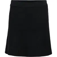 Object Objviola Mw Re Short Knit Skirt Noos - Black - S