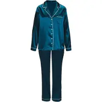 s.Oliver Pyjama petrooli / valkoinen