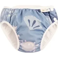 Imse Vimse Swim Diaper L 9-12Kg, Blue Whale - Blue - L 9-12KG