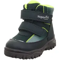 Superfit Saappaat 'Husky+' neonvihreä / vaaleanvihreä / tummanvihreä / musta