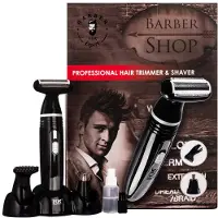 FOX Trimmerit Trimm and Shave – Monikäyttöinen trimmeri miehille kolmella kärjellä
