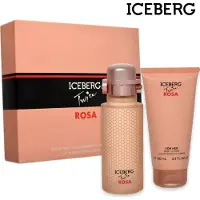Iceberg kahdesti vaaleanpunainen lahjapakkaus hänelle EDT 125 ml + vartalovoide 100 ml