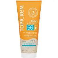 Topicrem Sun Protect Moisturizing Sun Milk SPF50+ kosteuttava aurinkosuojamaito SPF 50+ 200 ml