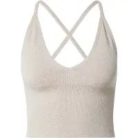 Aim'n Shape Seamless Cross Back Bralette - Beige - XS