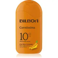 Bilboa Carotissima Crema aurinkosuojamaito sisältää beetakaroteenia SPF 10 200 ml
