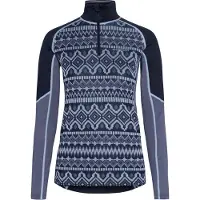 Kari Traa Women's Malia Half Zip Dark Navy Blue Kerrasto yläosat XL