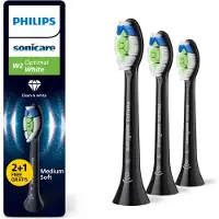 Philips Sonicare Optimal White Brush Heads Black 3pcs