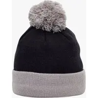 New Era Sm Cuff Pom Knit Newera, Navy Gray, Youth