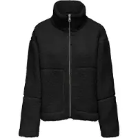 ONLY Onlaspen Teddy Jacket Otw - Black - S