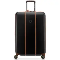DELSEY PARIS Cadence 4-pyöräinen vetolaukku 76 cm Laajennettava Musta