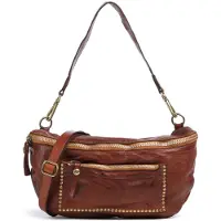 Campomaggi Nicole Crossbody-laukku Nahka 32 cm Ruskea