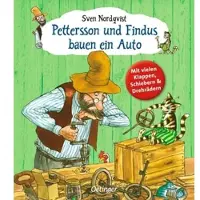 Oetinger Pettersson und Findus bauen ein Auto