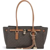 Michael Kors Olkalaukku konjakki / tummanruskea