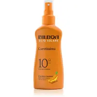 Bilboa Carotissima Olio aurinkoöljysuihke sisältää beetakaroteenia SPF 10 200 ml