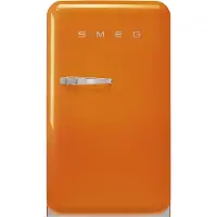 Smeg 50's Style Jääkaappi pakastelokerolla FAB10ROR6 (oranssi)