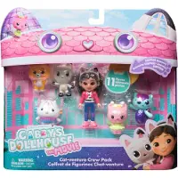 Gabby's Dollhouse Gabbyn elokuva, Iso kissaseikkailu Hahmopakkaus, 6kpl