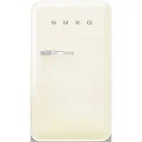 Smeg FAB10ROR6 jääkaappi pakastelokerolla, creme