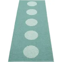 Pappelina Vera Pop matto Jade/Pale Turquoise 70 x 200cm