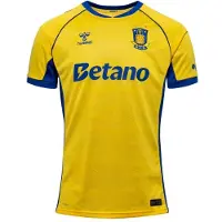Hummel Brøndby If 25/26 Home Jersey S/S - Yellow - M
