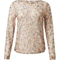 Comma casual identity Paita beige / oliivi / vaaleanpunainen
