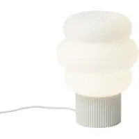 QAZQA Japandi-pöytävalaisin beige opaalilasilla 18cm - Kumo