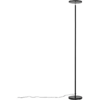QAZQA Moderni lattiavalaisin musta sis. LED himmennettävä RGB kaukosäätimellä - Sjors