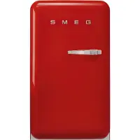 Smeg 50's Style FAB10LRD6 -jääkaappi pakastelokerolla
