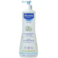 Mustela Bébé No Rinse Cleansing Water puhdistusvesi syntymästä lähtien 750 ml
