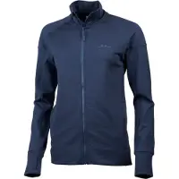 Lundhags Ullto Merino Ws Full Zip, välikerros, naiset, sininen