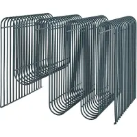 AYTM Curva Magasinholder - Grey - L40.5XW30.3XH30.3CM